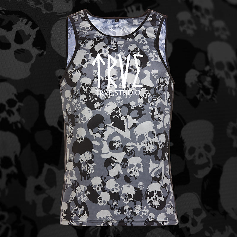 Satanic Magic Rvnning Singlet / Tank Top by TRVE.STUDIO